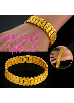 Royal Gold 18K Gold Plated Bracelet, RG78